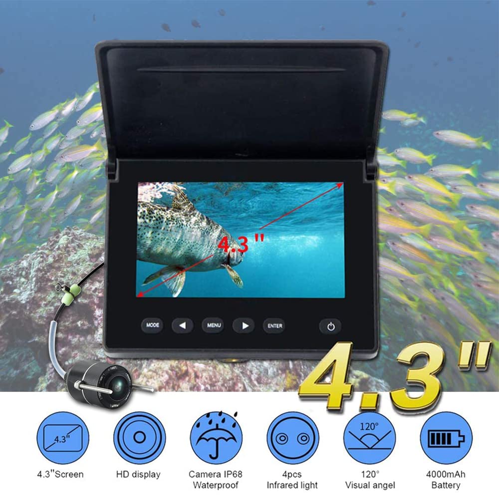 LUCKYLAKER 水中カメラ(FL180PR) Amazon | LUCKYLAKER 水中カメラ 魚群探知機 ポータブル 魚探